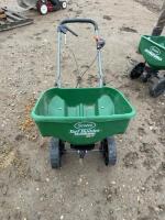 Scott turf builder edge guard broadcast spreader