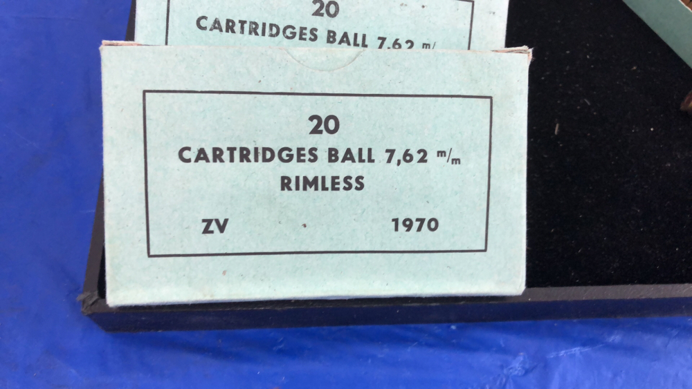 (5) BOXES OF 20 LIVE ROUNDS RIMLESS 7.62