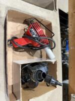 Flat with master might heat gun and Intex 12 V pump