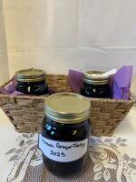 Three jar Grape jelly basket