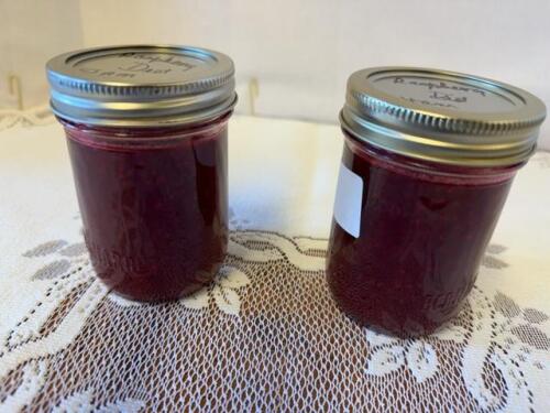 Raspberry diet jam