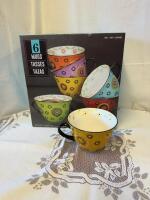Six soup mugs
