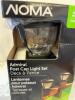 Noma Admiral solar power charged post cap light set - 2