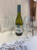 Portable wine caddy with oyster Bay, white wine, and glasses - 4