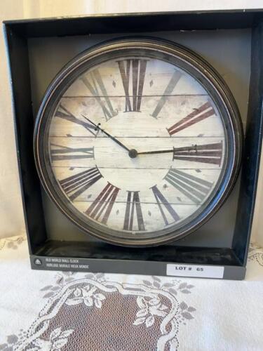 Old world wall clock