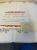 $50 gift certificate for PD&rsquo;s restaurant