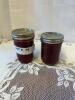 Two jars regular raspberry jam