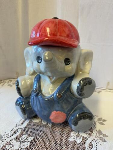 Elephant cookie jar