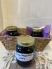 Three jar Grape jelly basket