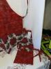 Mother and two daughters Christmas aprons - 4