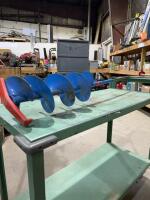 Ice fishing auger