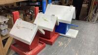 (2)HOME CRAFTED BIRD FEEDERS + BIRD HOUSE
