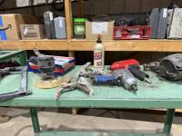 Box of miscellaneous tools