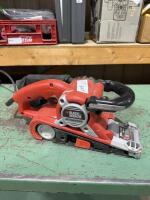 Black & Decker belt sander