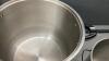 2 STAINLESS STEEL STOCK POTS - 3