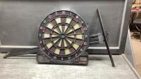 ELECTRONIC DART BOARD WITH STAND