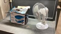 TABLE TOP FAN + HOMEDICS PARAFIN BATH