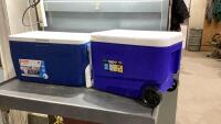 (2) COOLERS - ONE COLEMAN + ONE IGLOO