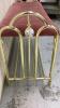 BRASS HALLWAY BENCH - 2