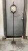 METAL ART FLOOR STANDING CLOCK