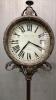 METAL ART FLOOR STANDING CLOCK - 2