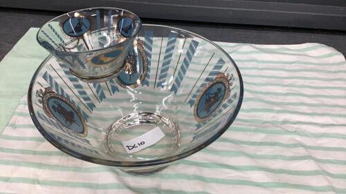 VINTAGE CHIP & DIP SET