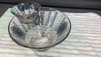 VINTAGE CHIP & DIP SET