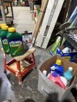 Mixed box of fluids and cleaners