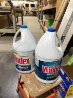 2 gallons of Windex