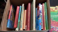 (2)BOXES OF BOOKS - MOSTLY CHILDREN&rsquo;S BOOKS