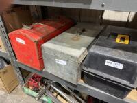 Three toolboxes