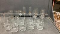 COMMEMORATIVE CALGARY OLYMPICS GLASSWARE