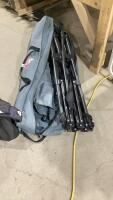 (3)FOLDING CAMP CHAIRS + COORS LIGHT SHADE UNIT?