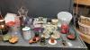 CANDLE BOX & VASES