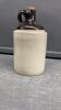 STONEWARE WHISKEY JUG
