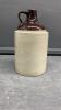 STONEWARE WHISKEY JUG