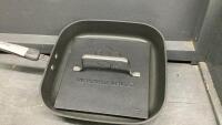 PAMPERED CHEF SKILLET AND PRESS