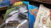2 BOXES OF ASSORTED READING - 2