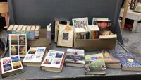 2 BOXES OF FICTION BOOKS