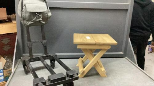 DOLLY & COLLAPSIBLE STOOL