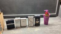 BOX W/LOTION + (5)PERFUMES