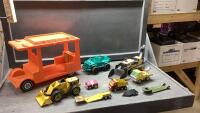 VINTAGE TONKA, CORGI, ERTL AND MISC TOYS