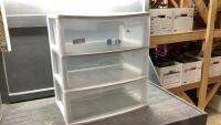 STERILITE 3-DRAWER STORAGE UNIT