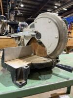 Black and Decker power miter saw