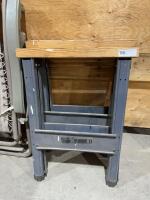 (2) Iron horse sawhorses