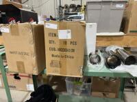 Two cases of new chrome tailpipe ends