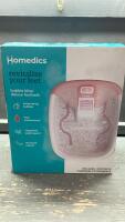 HOMEDICS BUBBLE BLISS DELUXE FOOTBATH
