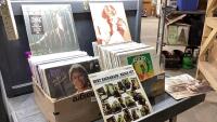 (2) BOXES OF VINYL LP RECORDS