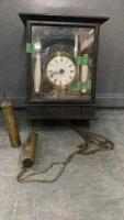 BRASS CHIME CLOCK