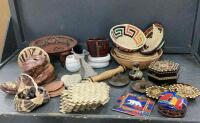 ARTISMAL ARRAY OF DECOR PIECES
